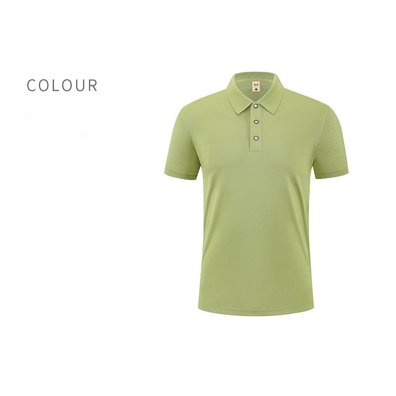 2024Sommer kurzarm polo-shirts für männer und frauen, einfache business casual einfarbig revers POLO atmungsaktiv und vielseitig