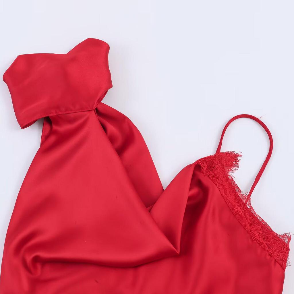 Spring 2026 Sexy Slimming Lace Patchwork Lingerie-Style Top