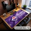Large Mouse Pad Fiorentina FC Print Custom Name Text Desk Mat for Office Gaming