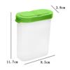 250ml 2 Lid Moisture-proof Transparent Seasoning Box Spice Condiment Bottle  Kitchen Nut Grain Cereals Storage Box