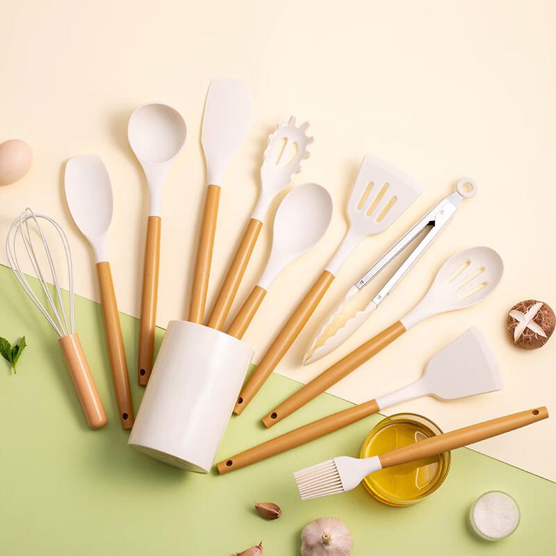 

ZISIZ Silicone Kitchen Utensil Set