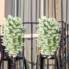 Glicine Artificiale da Appendere alla Parete Fiori Simulati Rattan Decorazione per la Casa Decorazione per Feste di Matrimonio all'Aperto Giardino Cortile