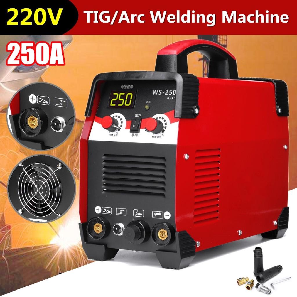 20-250A Handheld Mini Electric Welder TIG/ARC Electric Welding Machine IGBT Inverter For Welding Work 220V 2IN1