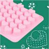 Attractive Design Silicone Heart Cake Chocolate Cookies Baking Mould Ice Cube Soap Mold AU21