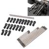 Link Rod with End Ball Set, RC Pull Rod Link Rod Set for Traxxas TRX4 324mm Wheelbase RC Metal Link