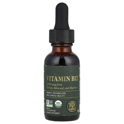Vitamin B12, 5,000 Mcg, 1 Fl Oz (29.6 Ml)
