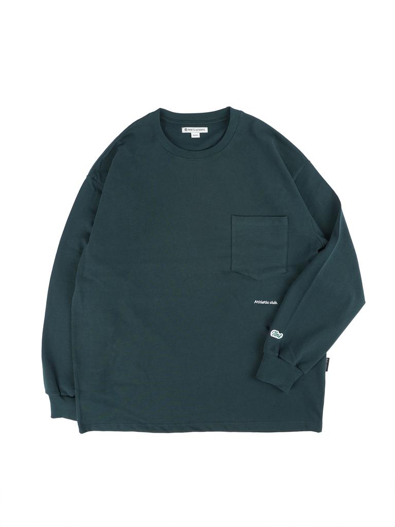 NENETS AUTHENTIC Athletic Loose L/S Tee Deepgreen