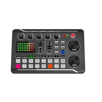 Live Sound Card Compatible with Multiple Platforms for Live Streaming Home KTV Supports Computer and TV