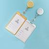 Aluminium Alloy Employee Name ID Card Cover Metal Work Identity Badge ID Business Case Credit Card Holder Wallet Case