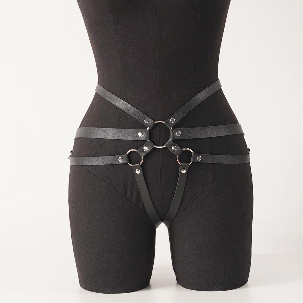 PU Leather strapon harness Couple dating equipment Valentine's Day anniversary gifts for Her
