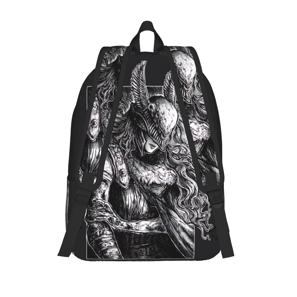 Fashion Elden Ring Malenia Backpack  Mochilas Super Quality Hiking Large Capacity Rucksack
