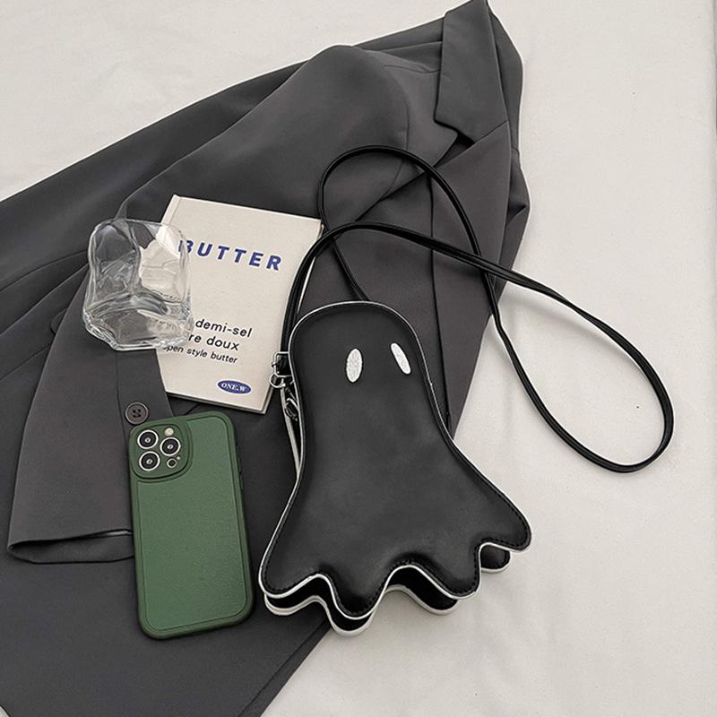 Halloween Bag Versatile Cartoon Crossbody Bags for Women Shoulder Bags Trend Designer Small Alien Ghost Bags for Girls KTY