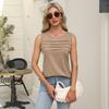 Women's Summer Solid Tank Tops T-shirt Vintage Y2K Women Round Neck Vest Girl Camisole Y2k Woman Clothing