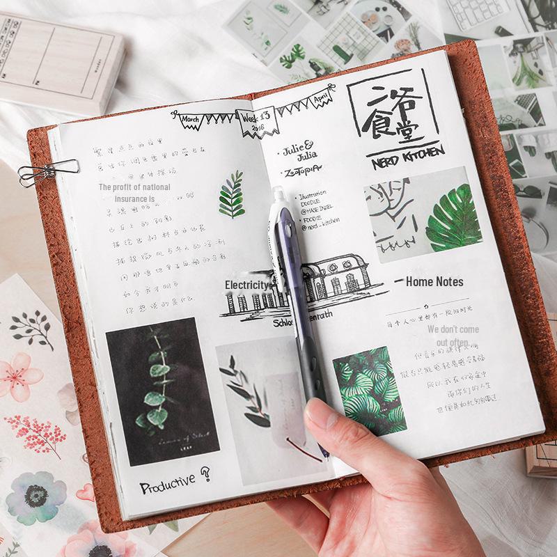 Yuezhen: 3-Piece Japanese Sticker Set - Characters, Plants, Planets, Animals, & Food; 24 Varieties