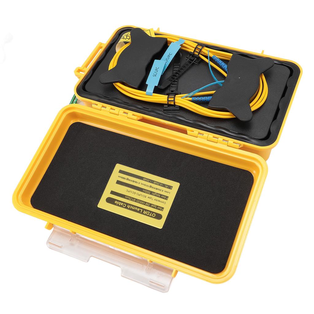 OTDR Launch Cable Box Extension Cord SC UPCSC UPC 500m Fiber Optic Test Tool OTDR Dead Zone Eliminator