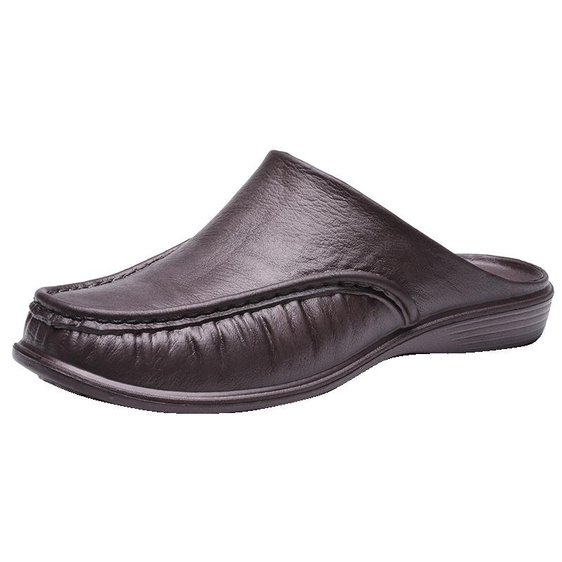 New Men's Fashion Sandals Non-slip Openwork Slippers Outdoor Beach Shoes Casual Lazy Shoes Outdoor Shoes Plus Size 40-47