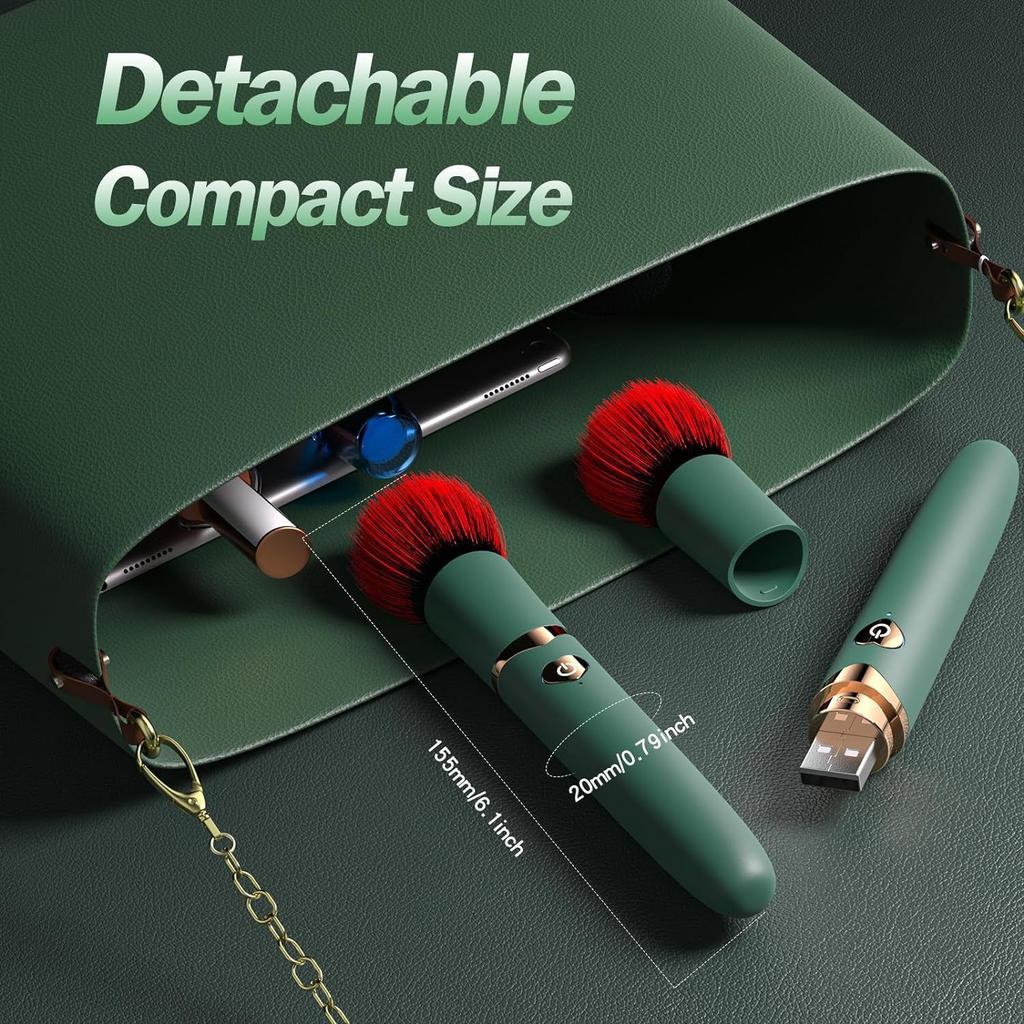 Makeup Brush Bullet Vibrator Dildo Strong Vibration Shock Orgasm G-Spot Nipple Clitoral Stimulator Massage Stick Female Sex Toys