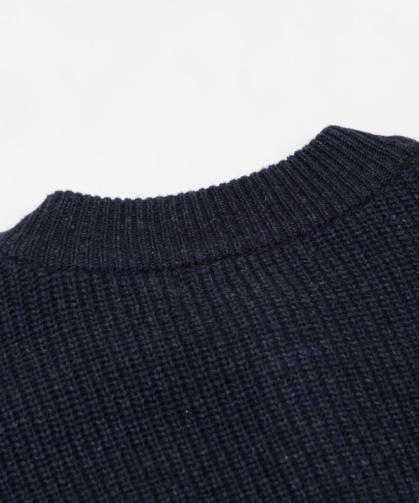 Frizmworks Heavy Wool Round Cardigan _ Indigo