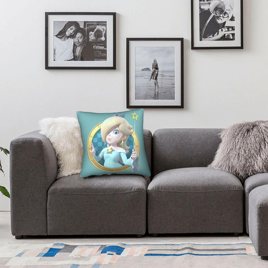 Pillow Cover 3D Princess Rosalinas Retro Trendy Pillow Case For Chair Sofa Home Decor Pillowcases