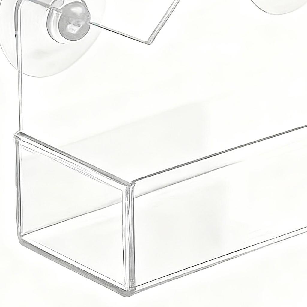 Window Bird Feeder Waterproof Birdwatching Birdfeeders Suction Cup Bird Feeder Window For Outside Garden Outdoor Balcony