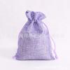 10Pcs/Lot 7x9 9x12 10x14 13x18cm Coffee Beans Storages Bag Plants Gift Pouches Jute Jewelry Sachet Xmas Party Decoration Pocket