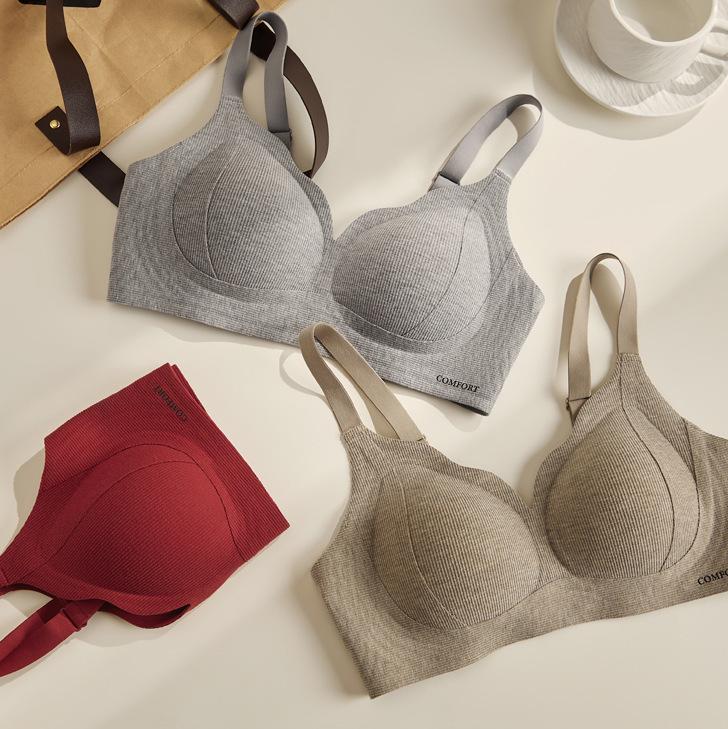 Women's Seamless Anti-Sagging Wireless One-Piece Lifting Bra