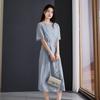 Minimalist Lyocell Linen Dress