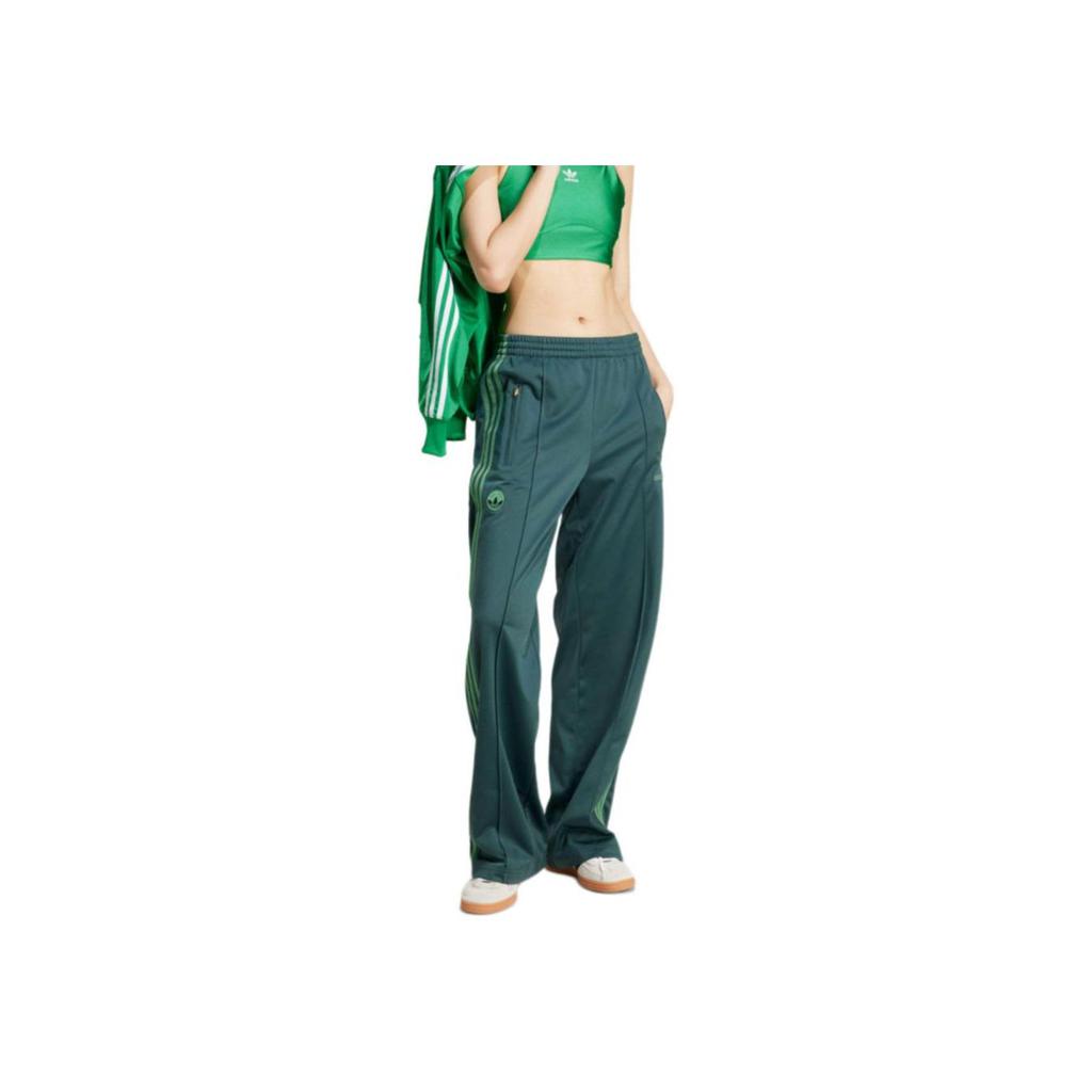 adidas Women Firebird Loose Track Pants Recycled Polyester Mineral Green IZ2670