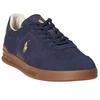 Polo Ralph Lauren Heritage Aera Leather Lace-Up Low-Top Sneakers Men sneakers Navy-Blue 100059705