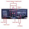 800W 220V - 240V EQ Bluetooth Stereo Amplifier 4 Ohm 2CH USB 64GB Disk/SD Card Car Home 220V