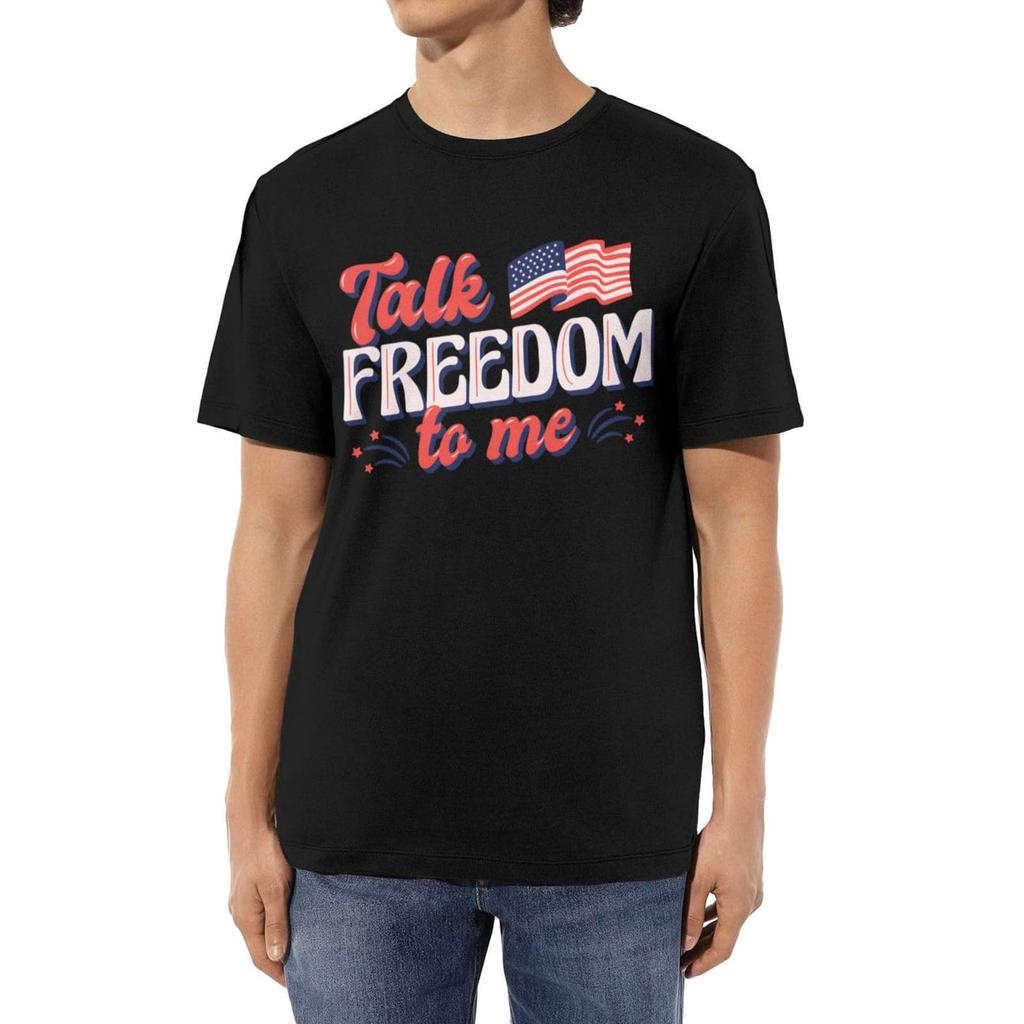 Men'S Fashionable T-Shirt, Street Casual Short Sleeved Clothing