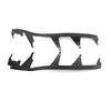 For BMW 3SERIES E46 330Ci M3 Car Front Upper Headlight Cover Strips Trims Headlight Sealing Strip Gasket 63128384489 63128384490