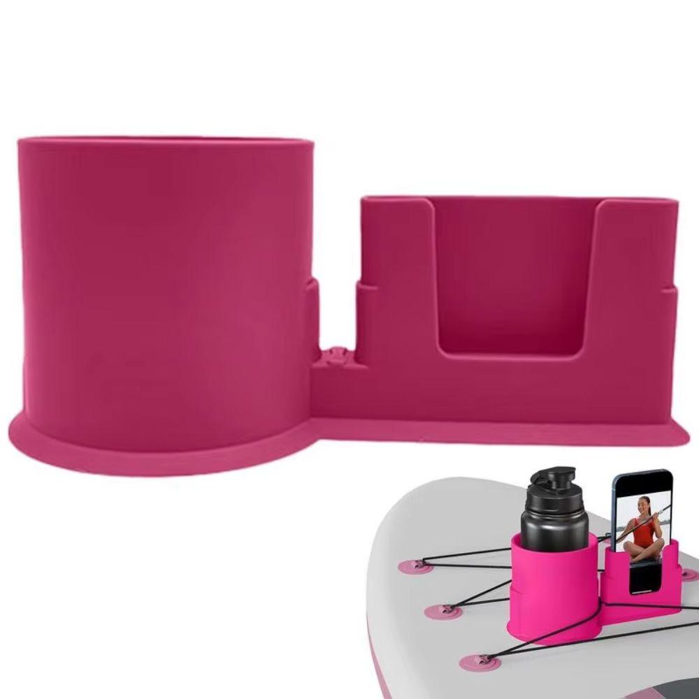 Multi-Functional Kayak Drink Holder PVC Paddle Phone Holder Paddle Board Cup Holder  Bottle