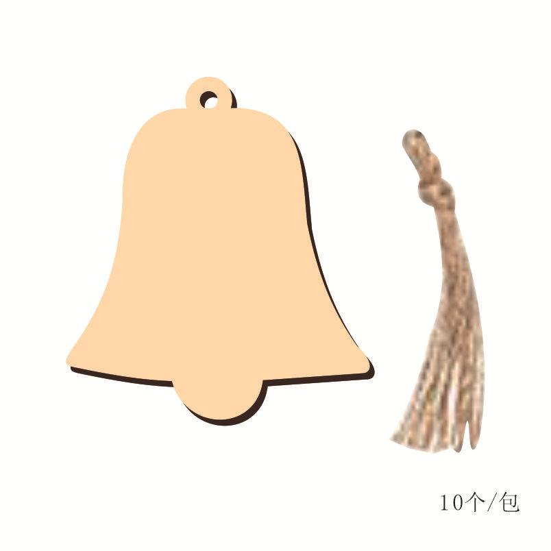 Hand-Painted Wood Slice Christmas Ornaments DIY Wooden Craft for Holiday Decor Rustic Tree Hangings & Festive Home Decoration