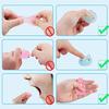 10/30/50PCS Mochi Squishy Toys Glow In The Dark Kawaii Animal Squishies Stress Relief  Anxiety Toys Birthday Gifts for Kids
