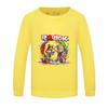 5577 Multi-color Children Boys Girls Roblox Printed Round Neck Long Sleeves Sweatshirt Top