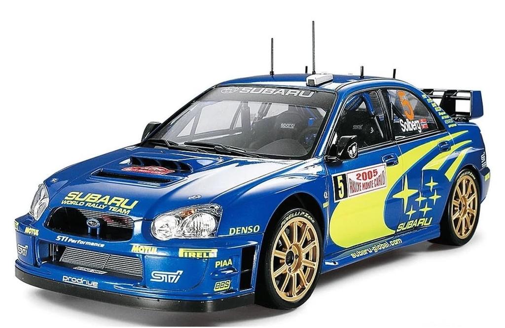 Tamiya 1/24 Sports Car Series No. 281 Subaru Impreza WRC Monte Carlo 2005 Plastic Model Kit 24281