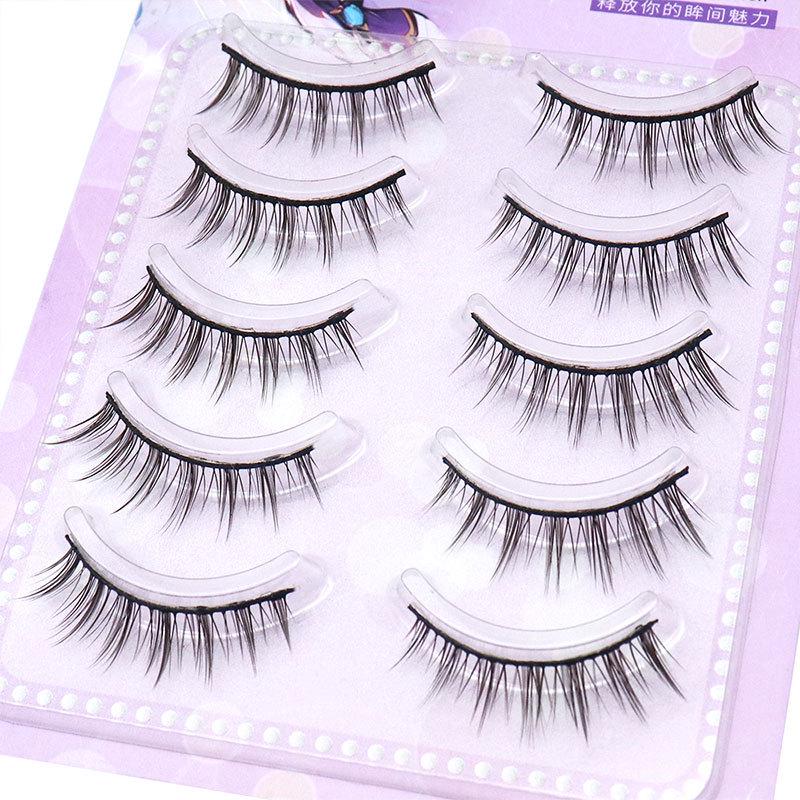 Wild Thai Fairy False Eyelashes—Natural Korean Girl Group Style for Double Eyelids