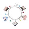 Nezha Ao Bing Cartoon Charm Bracelet With Zinc Alloy Pendant For Gift Giving