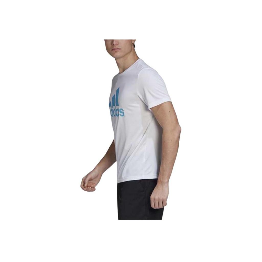Adidas Casual Sport Round Neck Short-Sleeve T-Shirt Men Tops White FT9735