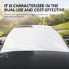 Car Windscreen Cover Front Cover Anti Snow Frost Sun Shield Dust Protector Heat Sun Mat Car Window Screen Cover