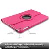 360 Rotation For iPad Case Air Pro MINI 3 4 5 6 7 10th 11th 12th Generation 10.9 10.2 11 12.9 13 Inch Leather Stand Tablet Cover