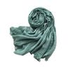 New solid color wool scarf women's retro dirty dyed striped shawl scarf