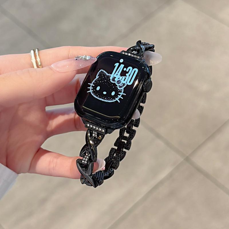 11th Gen Apple Watch 109876E Band, Huawei GT6 Inlaid Diamond Chain, Xiaomi 9PRO