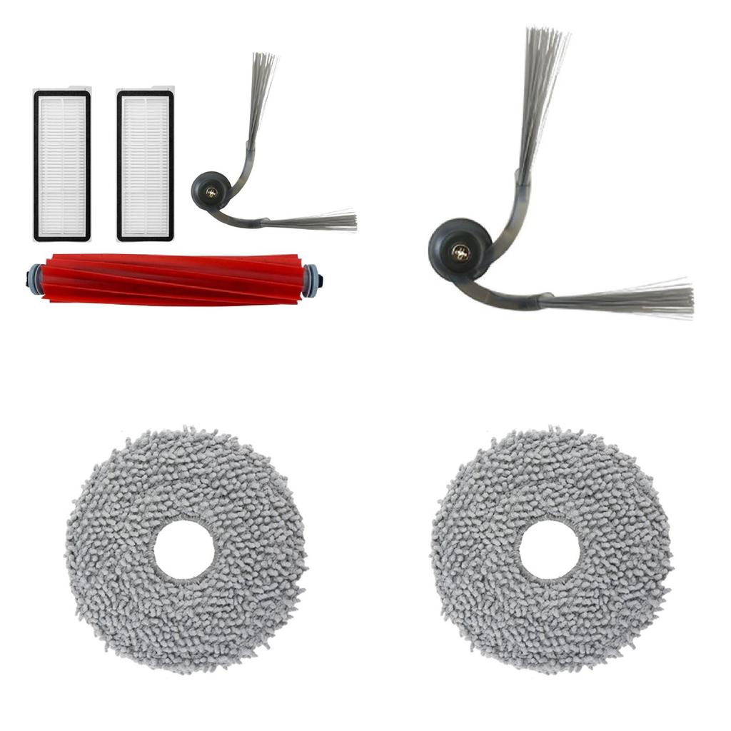 For Roborock Qv35a Qr598 Qr798 Robot Vacuum Cleaner Accessories Main Brush Side Brush Filter Cleaning Cloth For Home Use