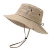 New Folding Men's Wide Brim Sun Hat Waterproof UV Protection Fisherman Hat Bucket Hat for Fishing Hiking Climbing Summer Outdoor