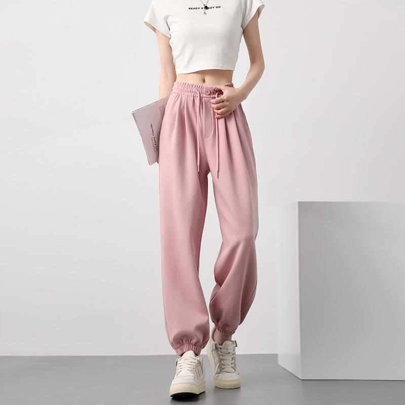 Sweatpants Women's Spring and Autumn New Loose High Waist Skinny Sweatpants Versatile Casual Leggings Lantern Harlan Pants