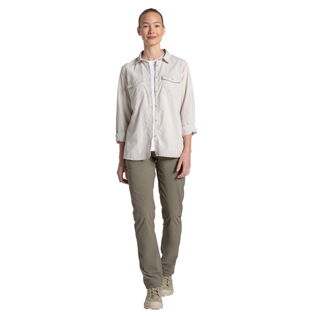 CRAGHOPPERS Womens/Ladies Loukkos Nosilife Long-Sleeved Shirt