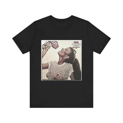 T-shirt ras du cou unisexe en jersey à manches courtes avec imprimé graphique The Ohio Players