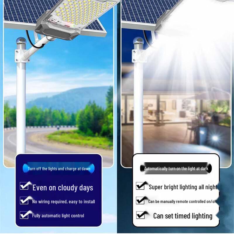 UOSU Solar Outdoor Street & Courtyard Light